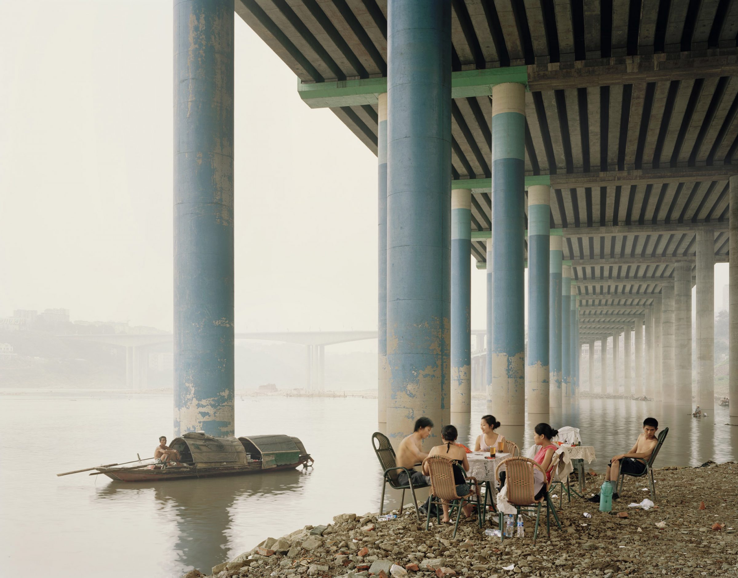 sunday picnic, part of the yangtze river series